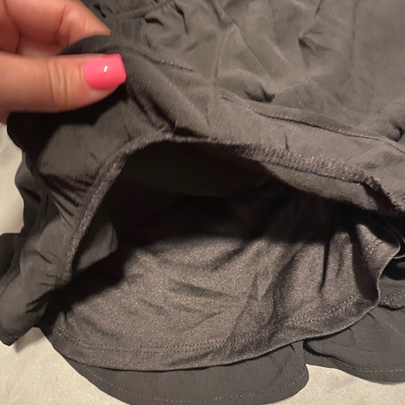 Chic Black Ruffle Romper - Picture 4 of 4